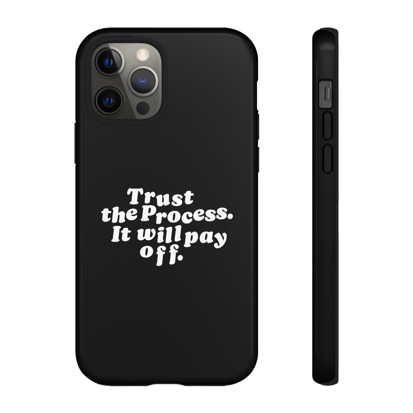 Trust harder Hard Case Schwarz iPhone