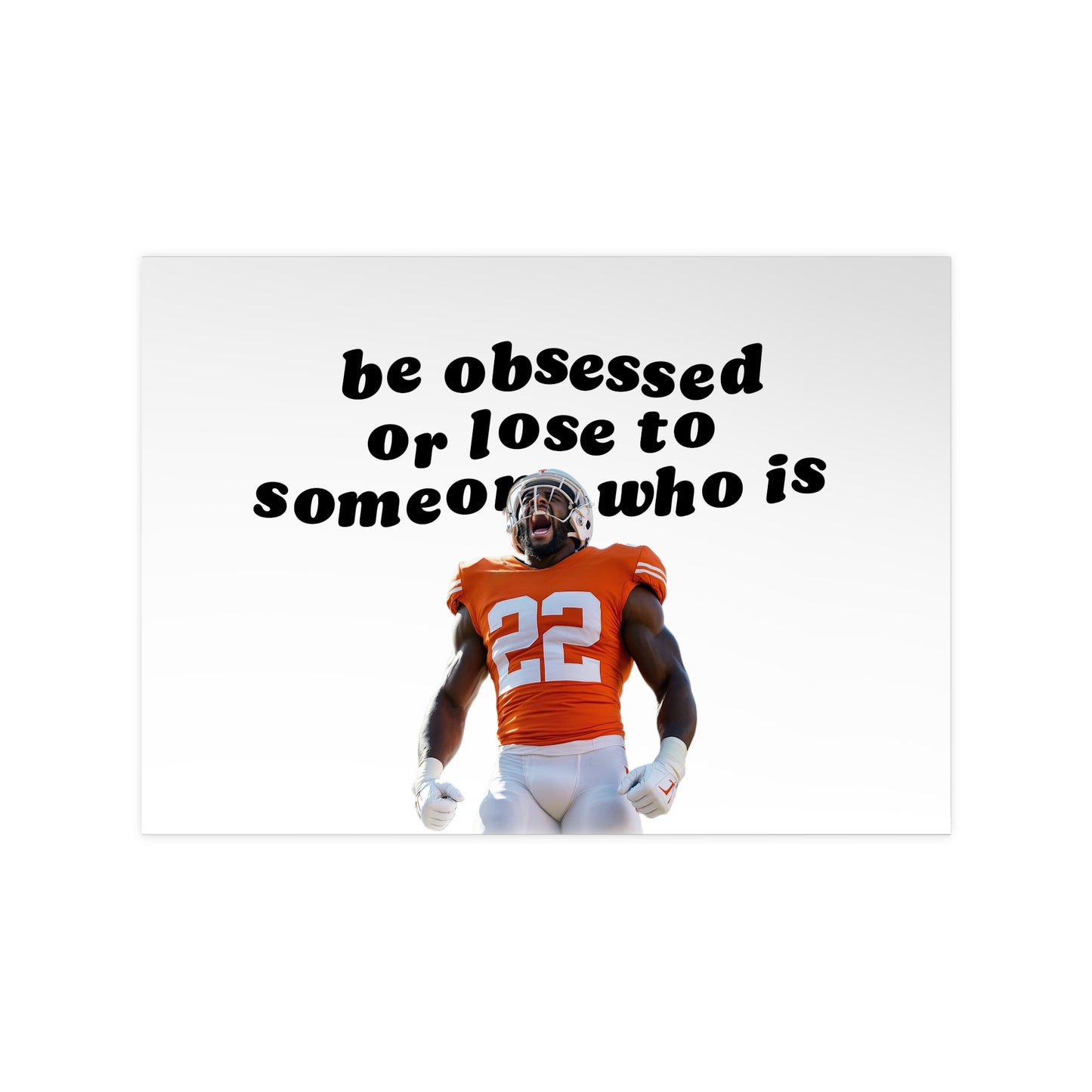 TÄKKEL Poster - Obsessed with the love (football)