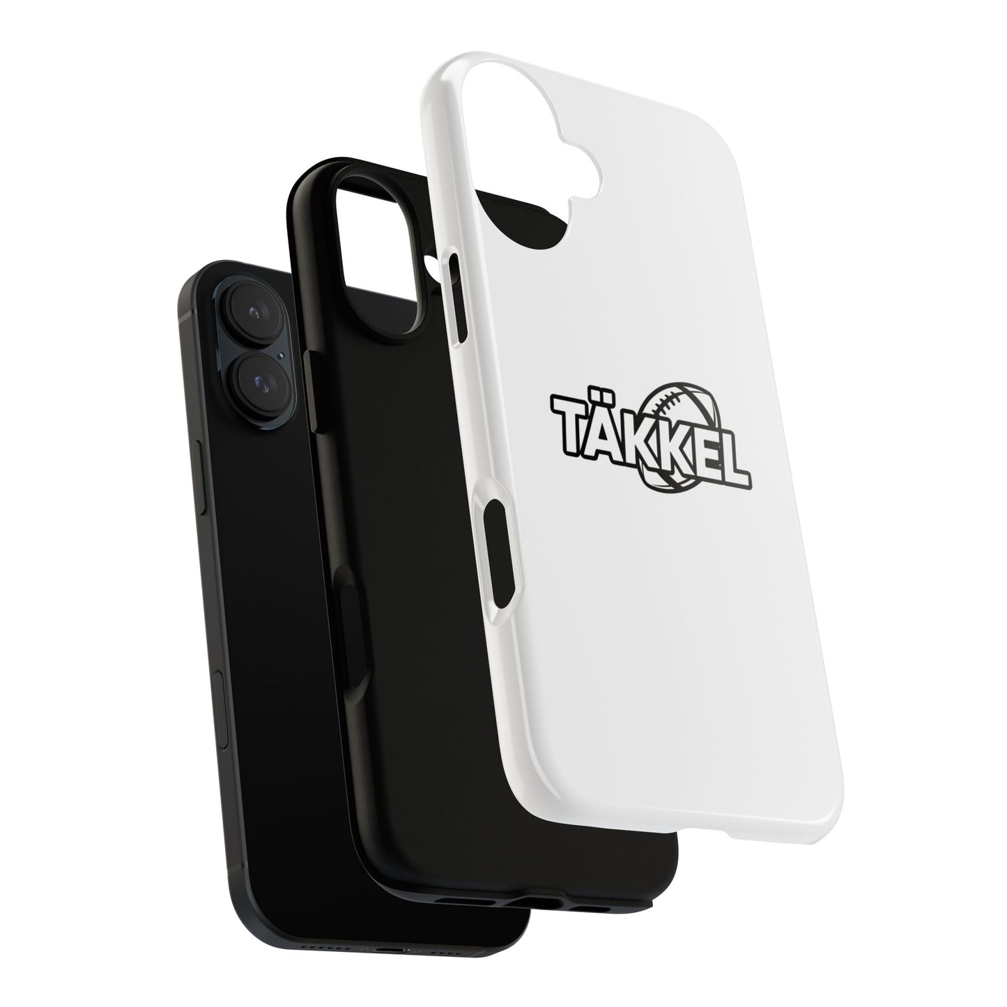 TÄKKEL FOOTBALL Hard Case Weiß iPhone