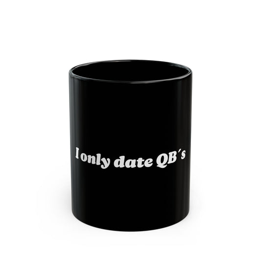 TÄKKEL BLACK MUG - Only QB´s