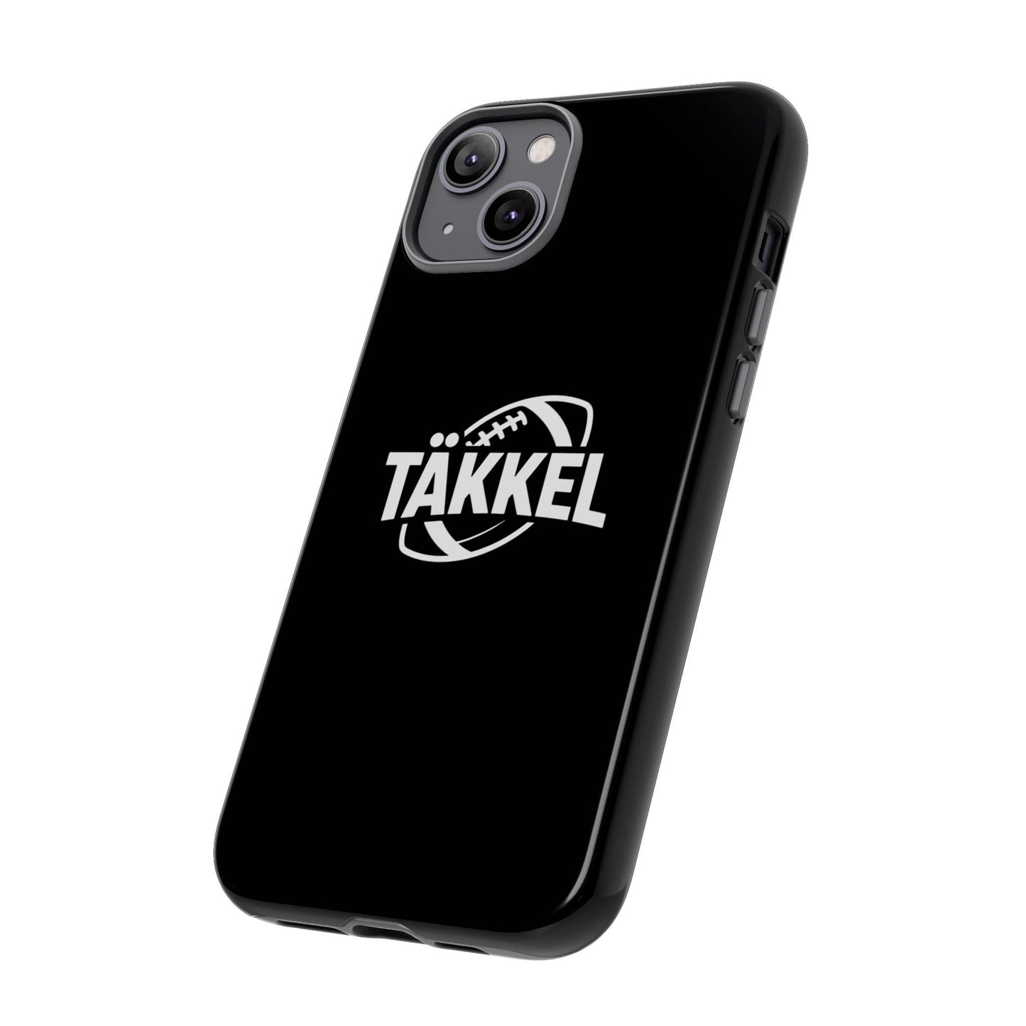 TÄKKEL FOOTBALL Hard Case Schwarz iPhone