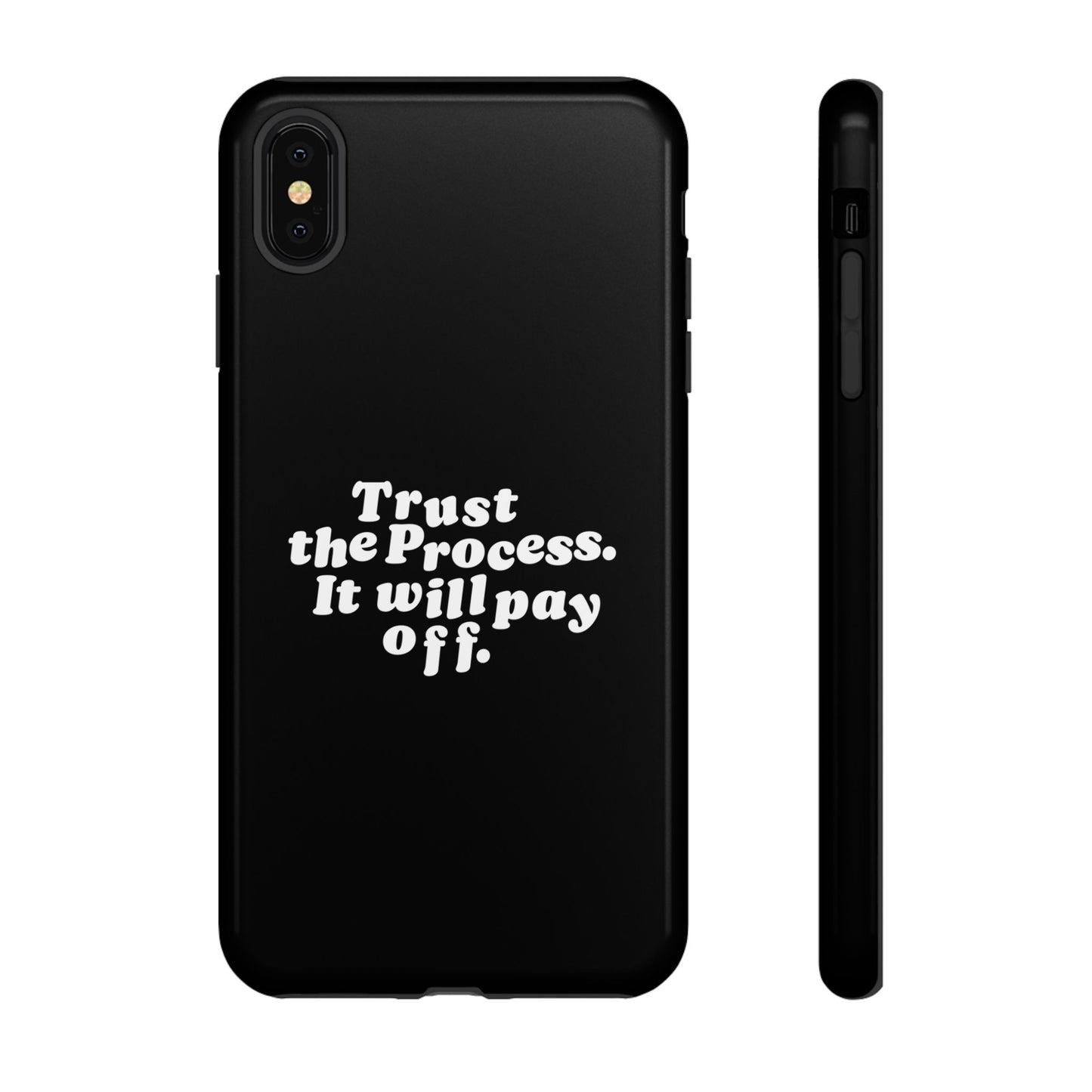Trust harder Hard Case Schwarz iPhone