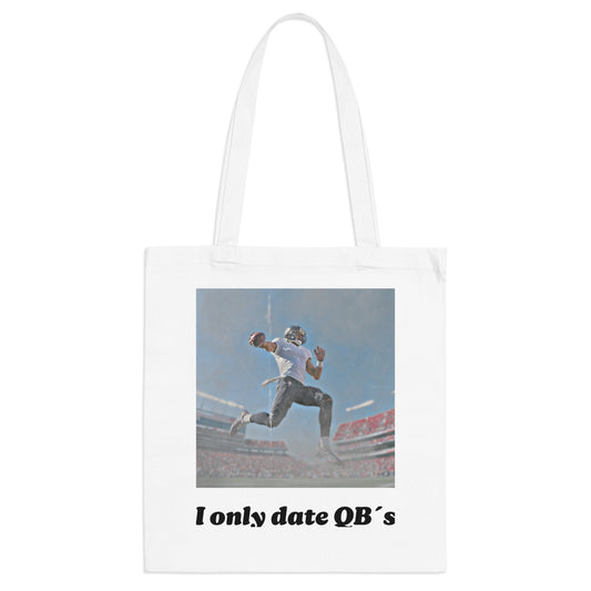 Tote Bag I Only Date QB´s