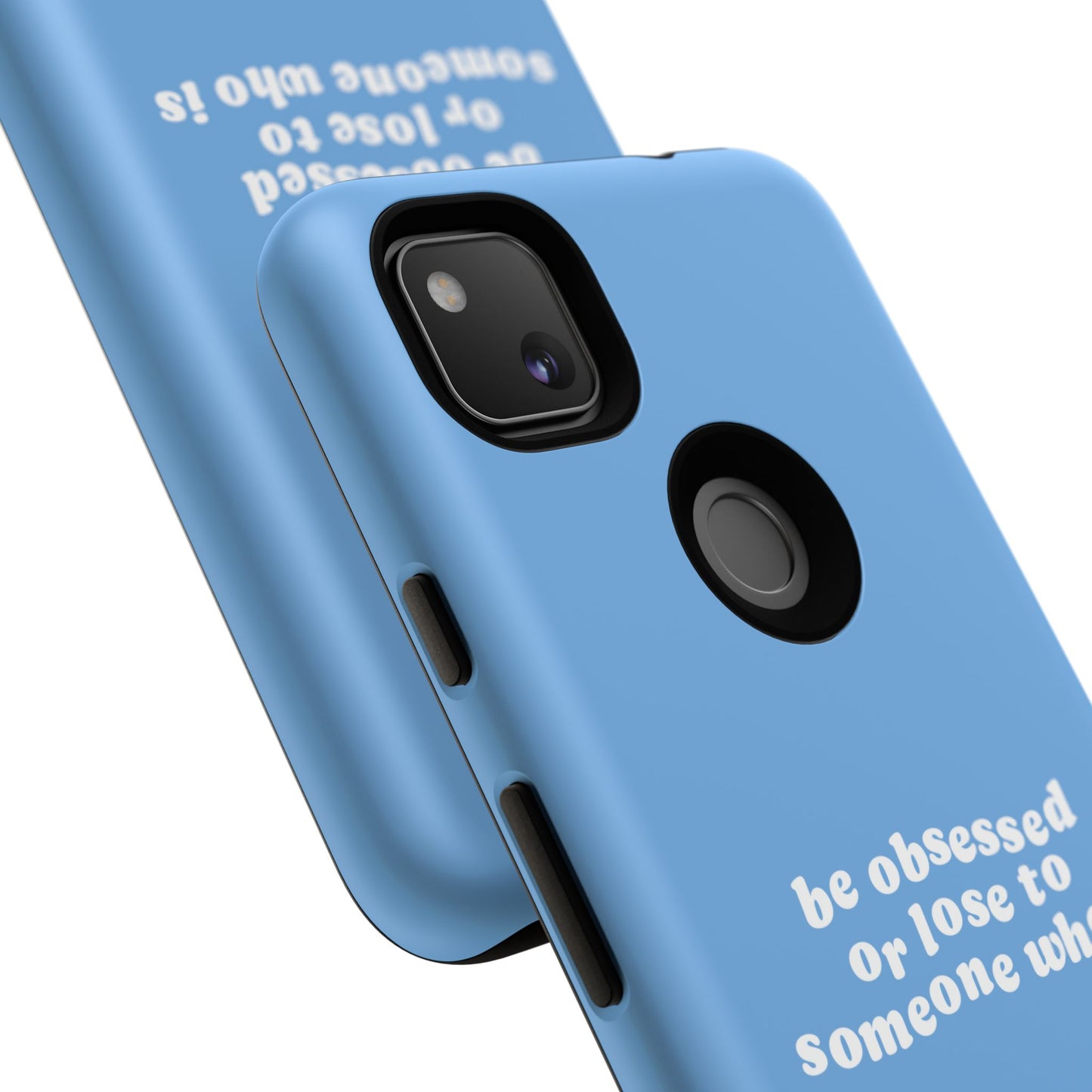 Too Obsessed Hard Case Babyblau Google Pixel