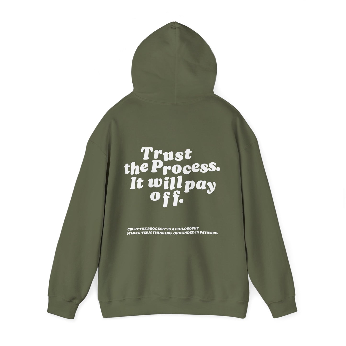 Unisex Heavy Hoodie Trust The Process