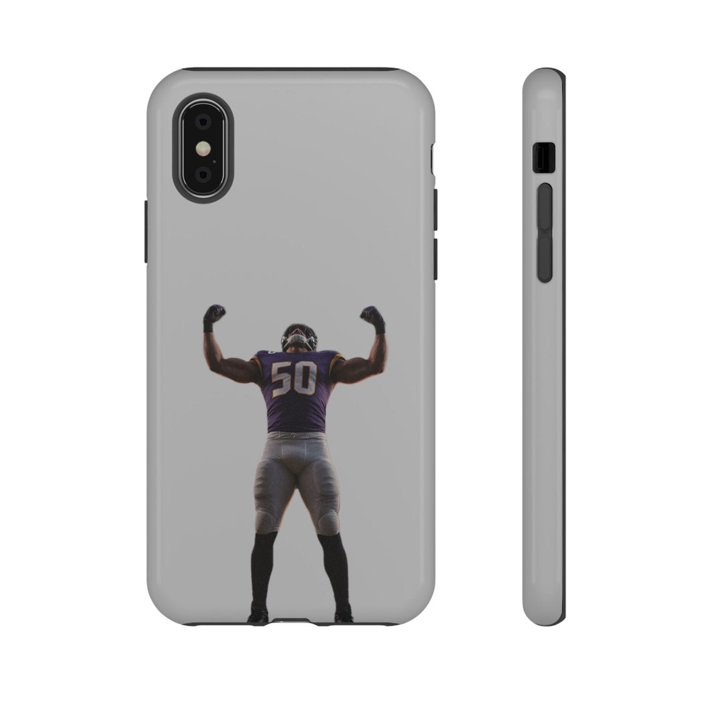 Never Enough Hard Case Grau iPhone