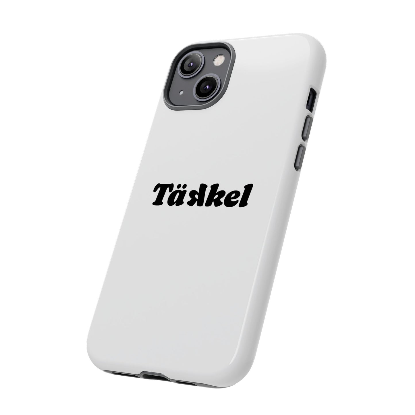 TÄKKEL Classic Hard Case Weiß iPhone