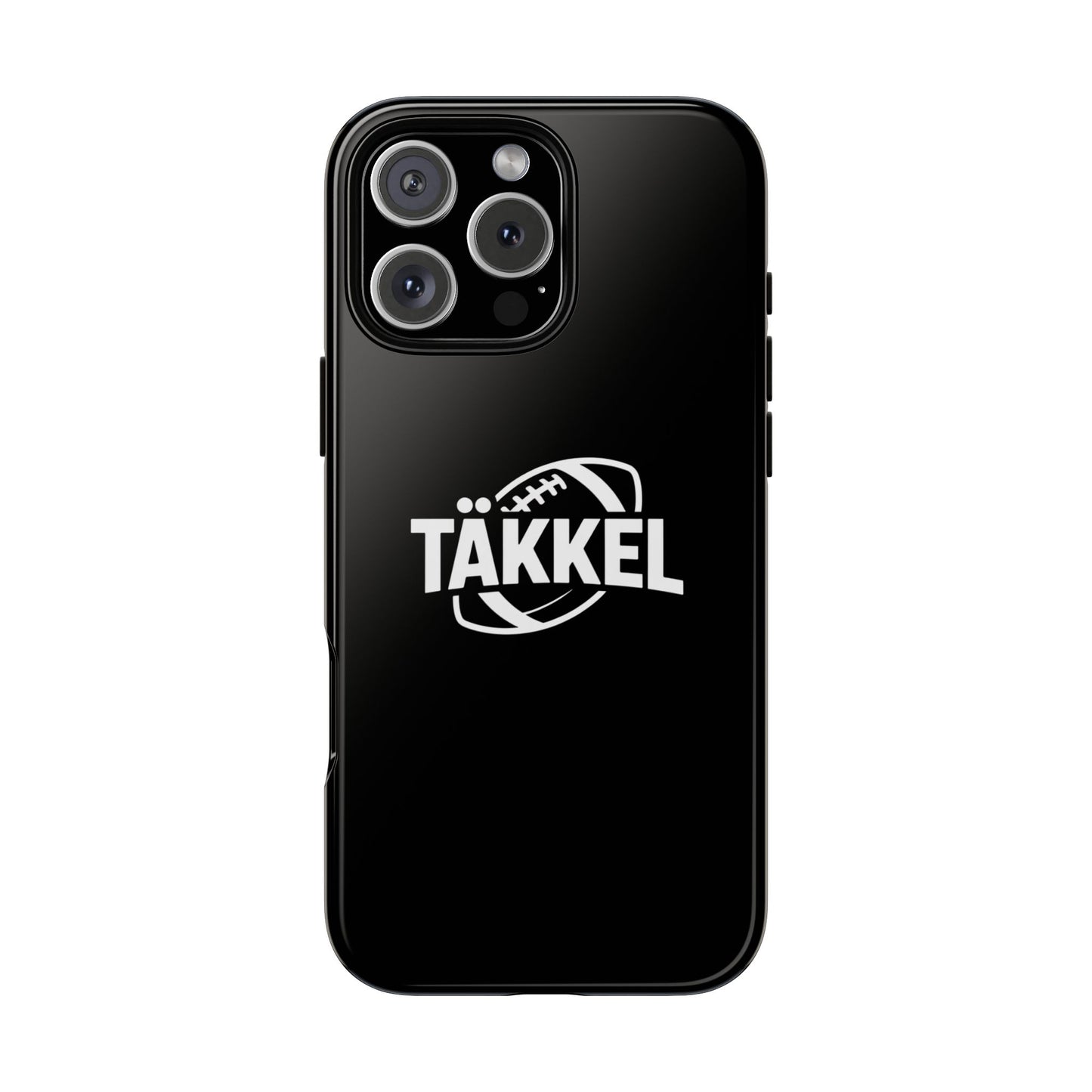 TÄKKEL FOOTBALL Hard Case Schwarz iPhone