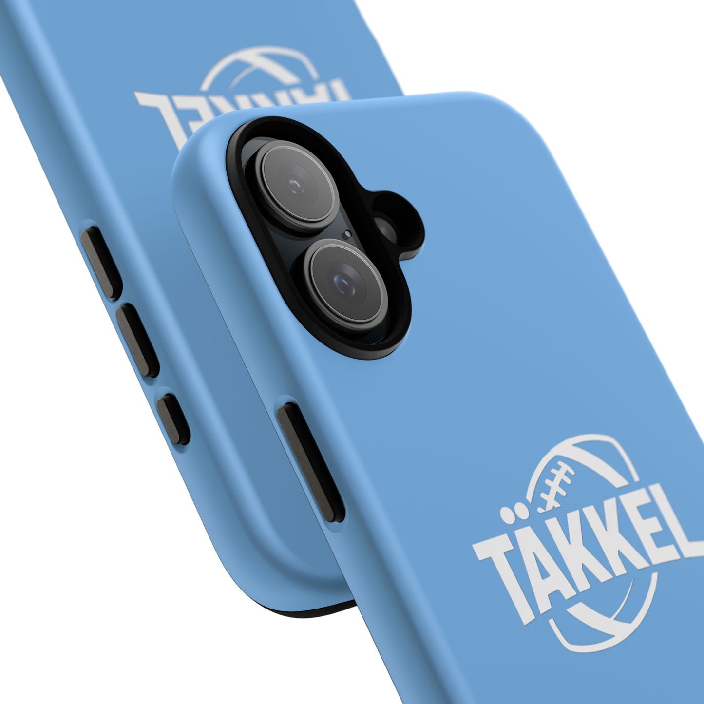 TÄKKEL FOOTBALL Hard Case Babyblau iPhone
