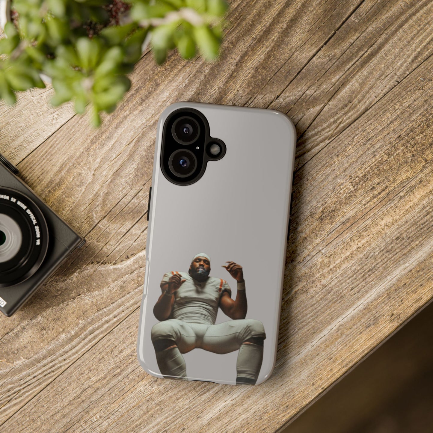 Who´s gonna smoke Hard Case Grau iPhone