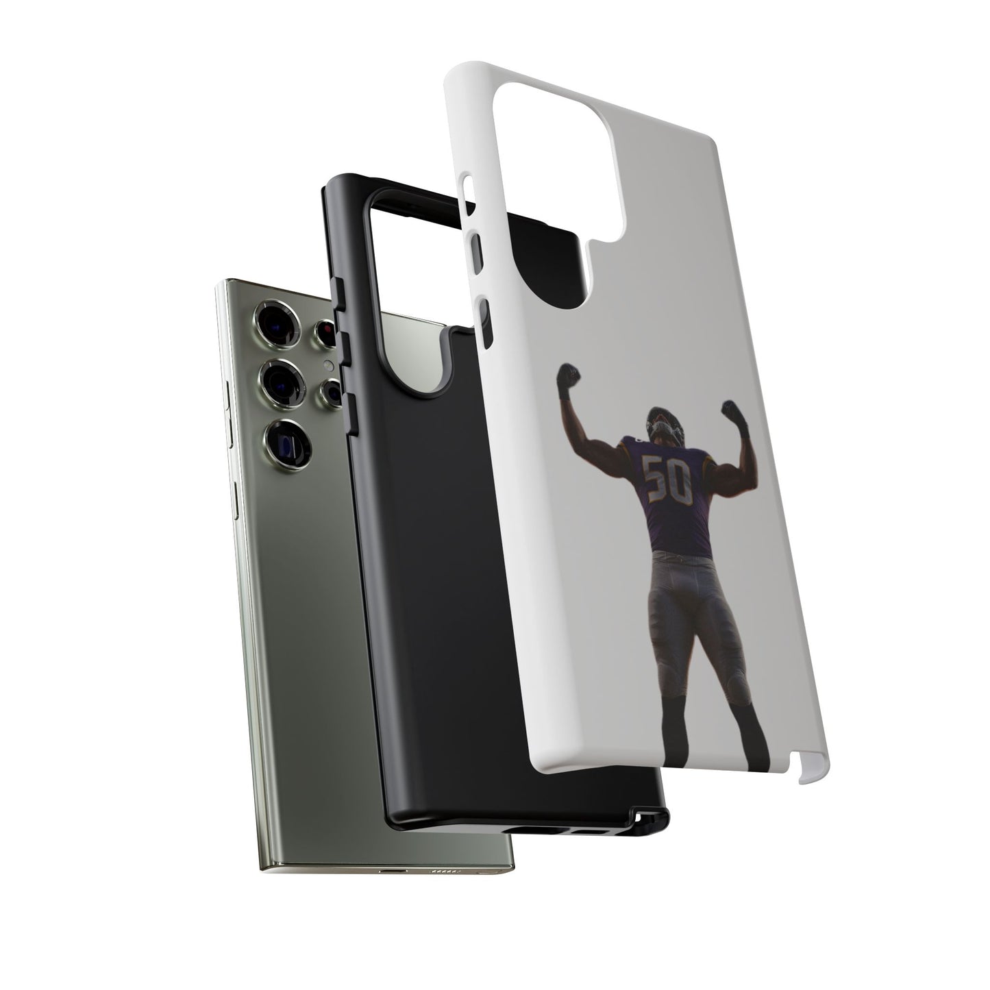 Defeating Hard Case Weiß Samsung