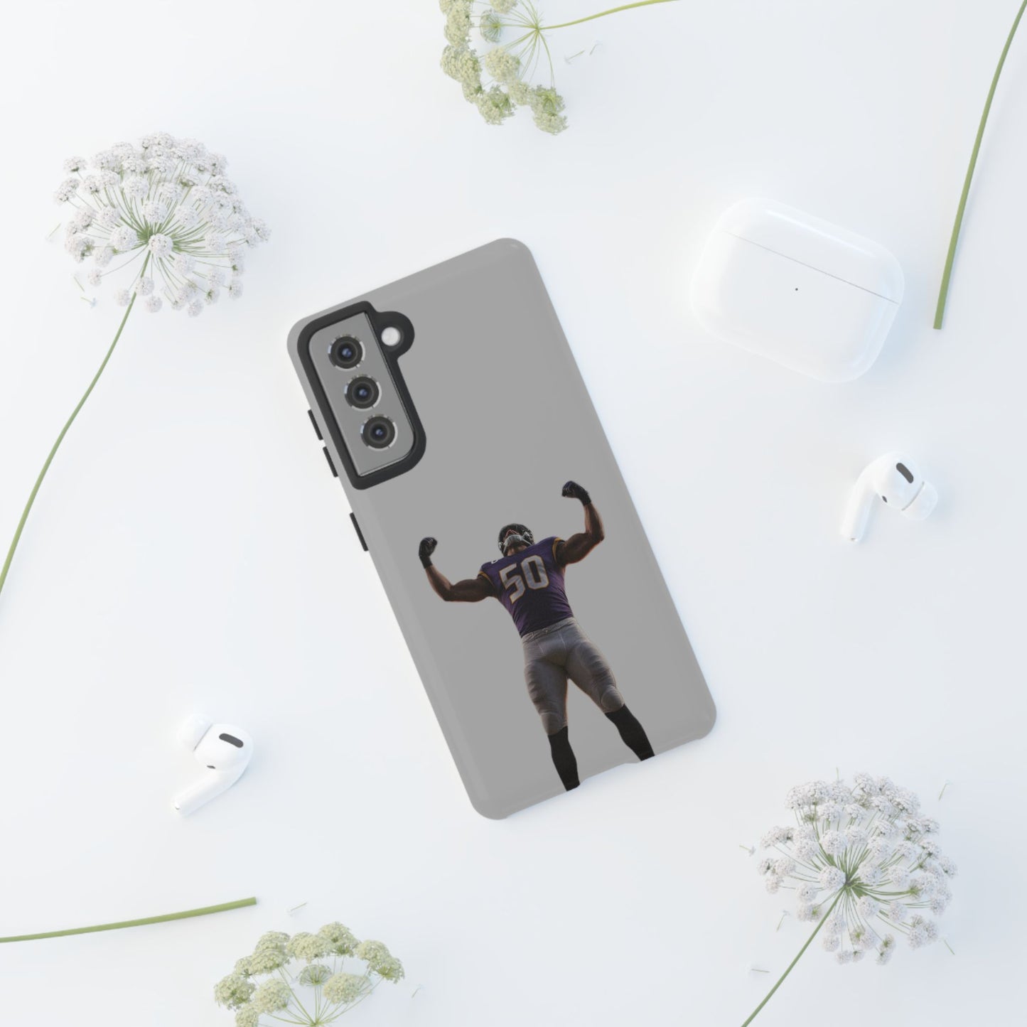 Defeating Hard Case Grau Samsung