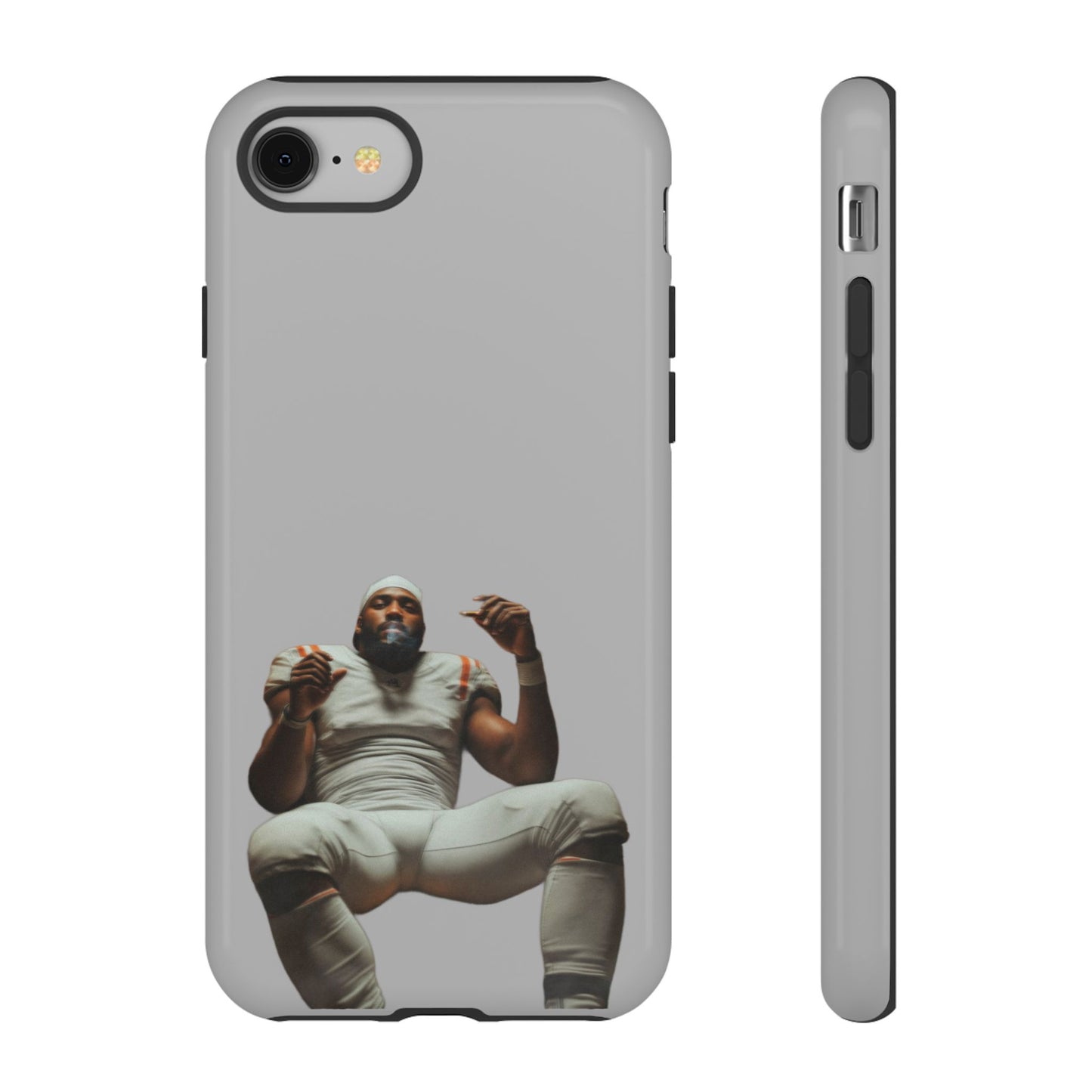 Who´s gonna smoke Hard Case Grau iPhone