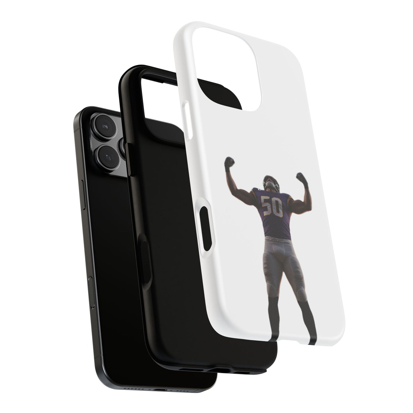 Never Enough Hard Case Weiß iPhone