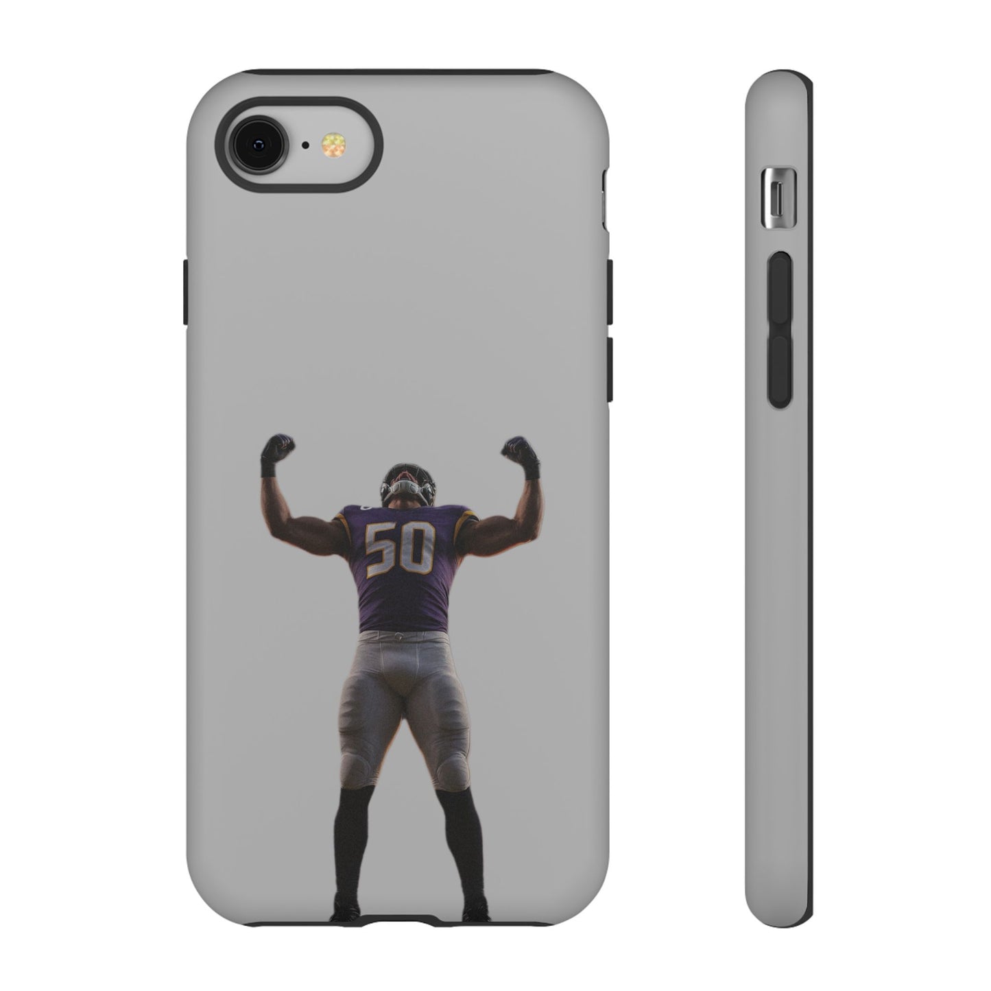 Never Enough Hard Case Grau iPhone