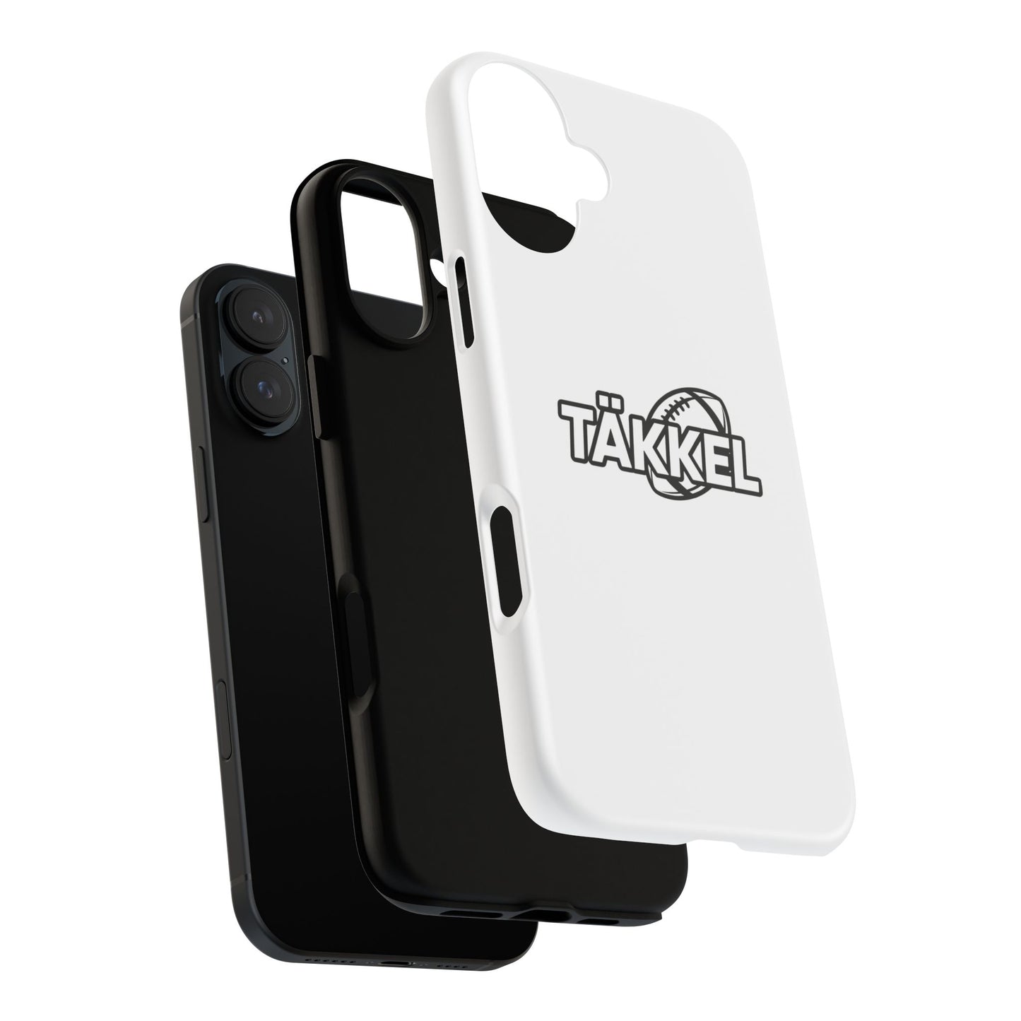 TÄKKEL FOOTBALL Hard Case Weiß iPhone