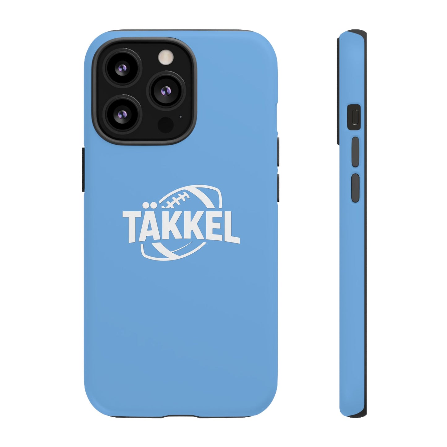 TÄKKEL FOOTBALL Hard Case Babyblau iPhone