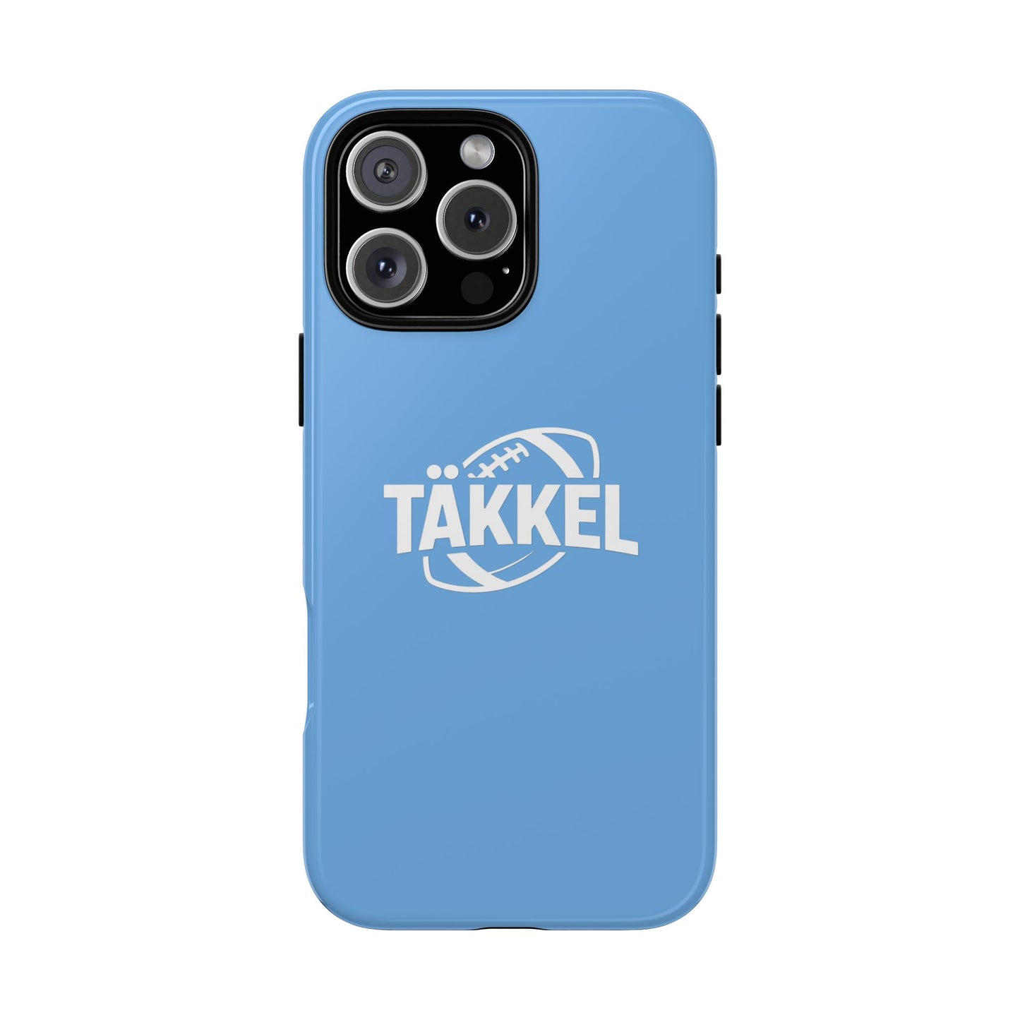 TÄKKEL FOOTBALL Hard Case Babyblau iPhone