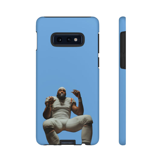 Who´s gonna smoke Hard Case Babyblau Samsung