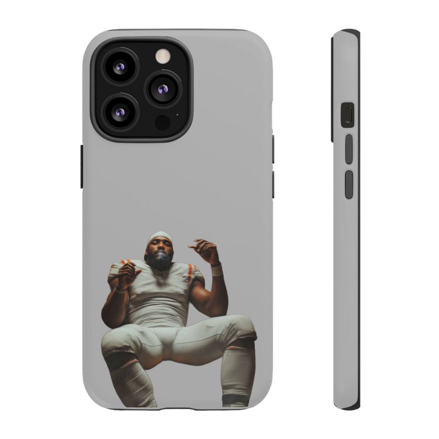 Who´s gonna smoke Hard Case Grau iPhone