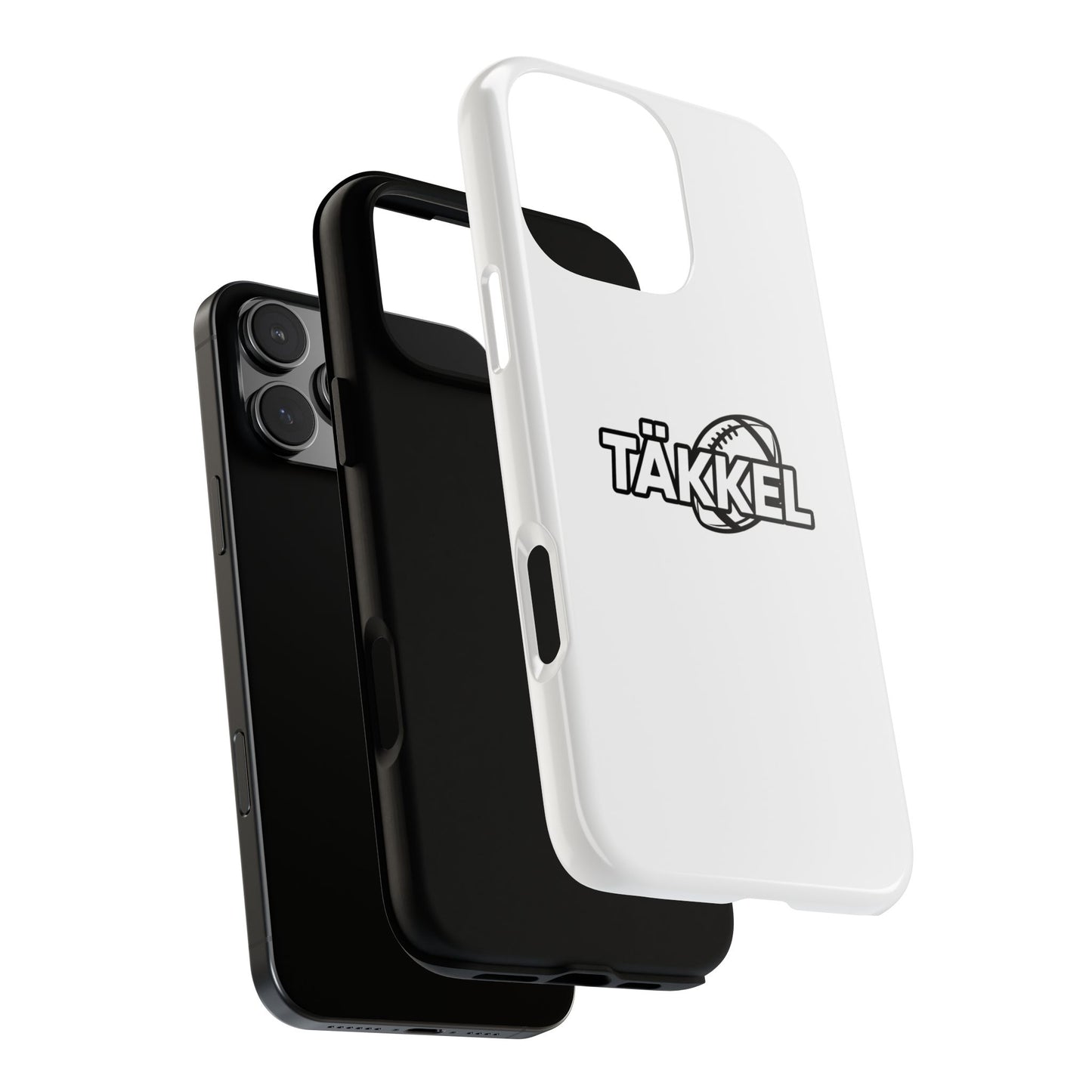 TÄKKEL FOOTBALL Hard Case Weiß iPhone