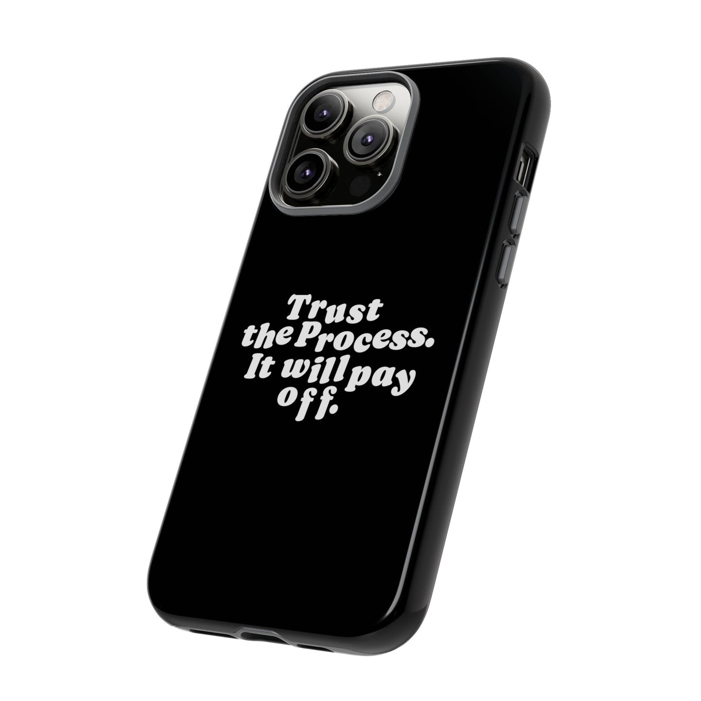 Trust harder Hard Case Schwarz iPhone