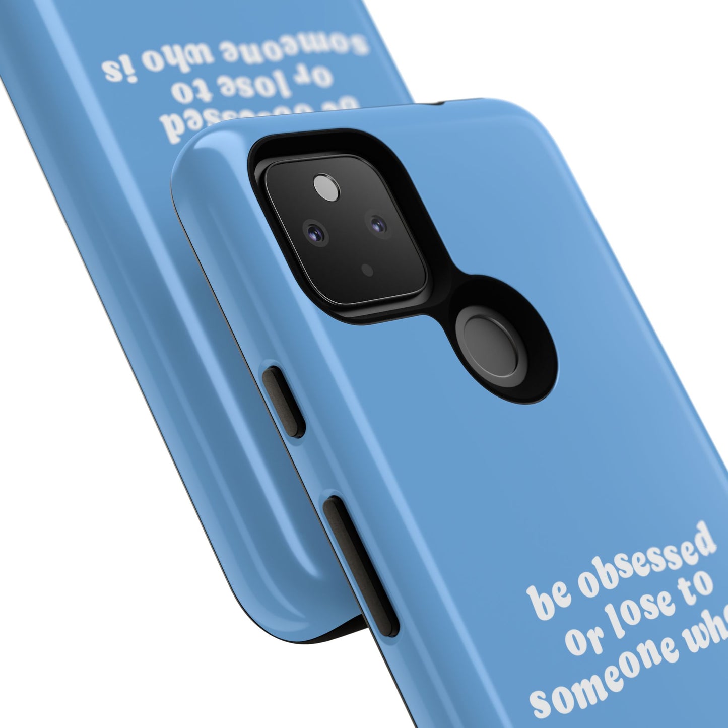 Too Obsessed Hard Case Babyblau Google Pixel