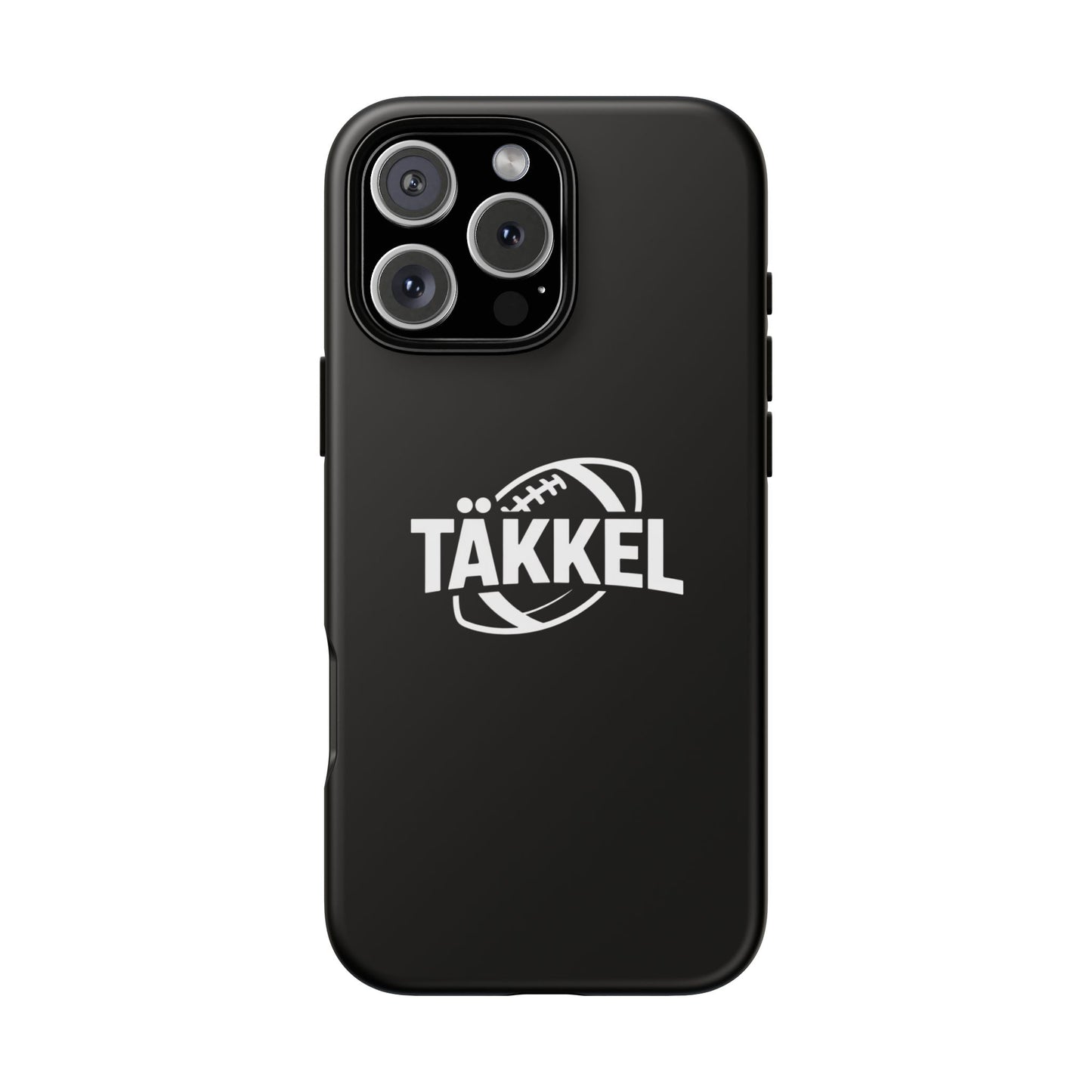 TÄKKEL FOOTBALL Hard Case Schwarz iPhone