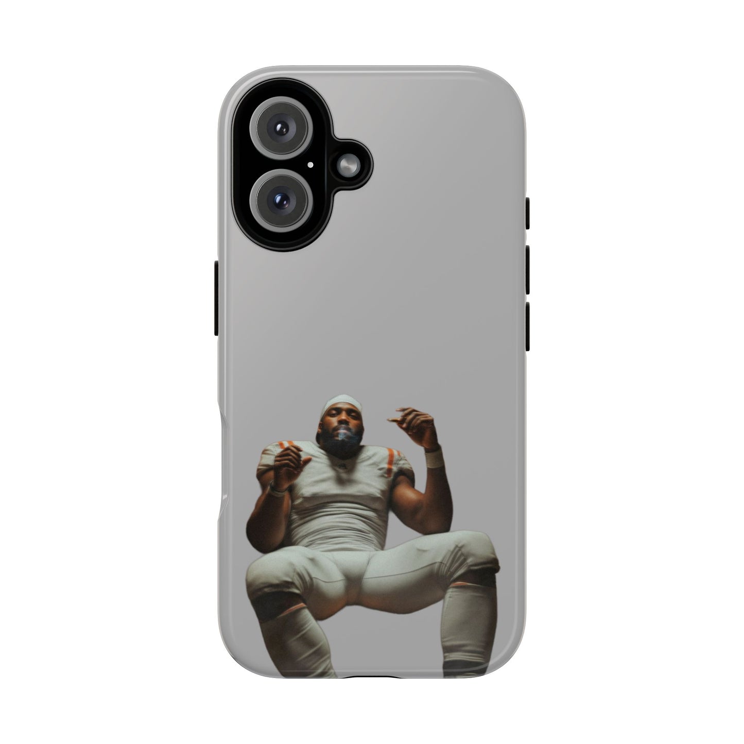 Who´s gonna smoke Hard Case Grau iPhone