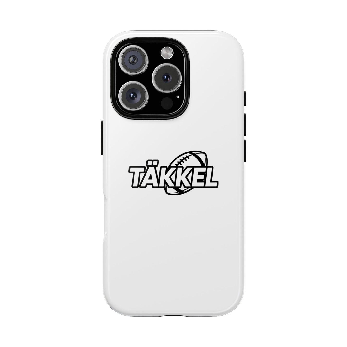 TÄKKEL FOOTBALL Hard Case Weiß iPhone