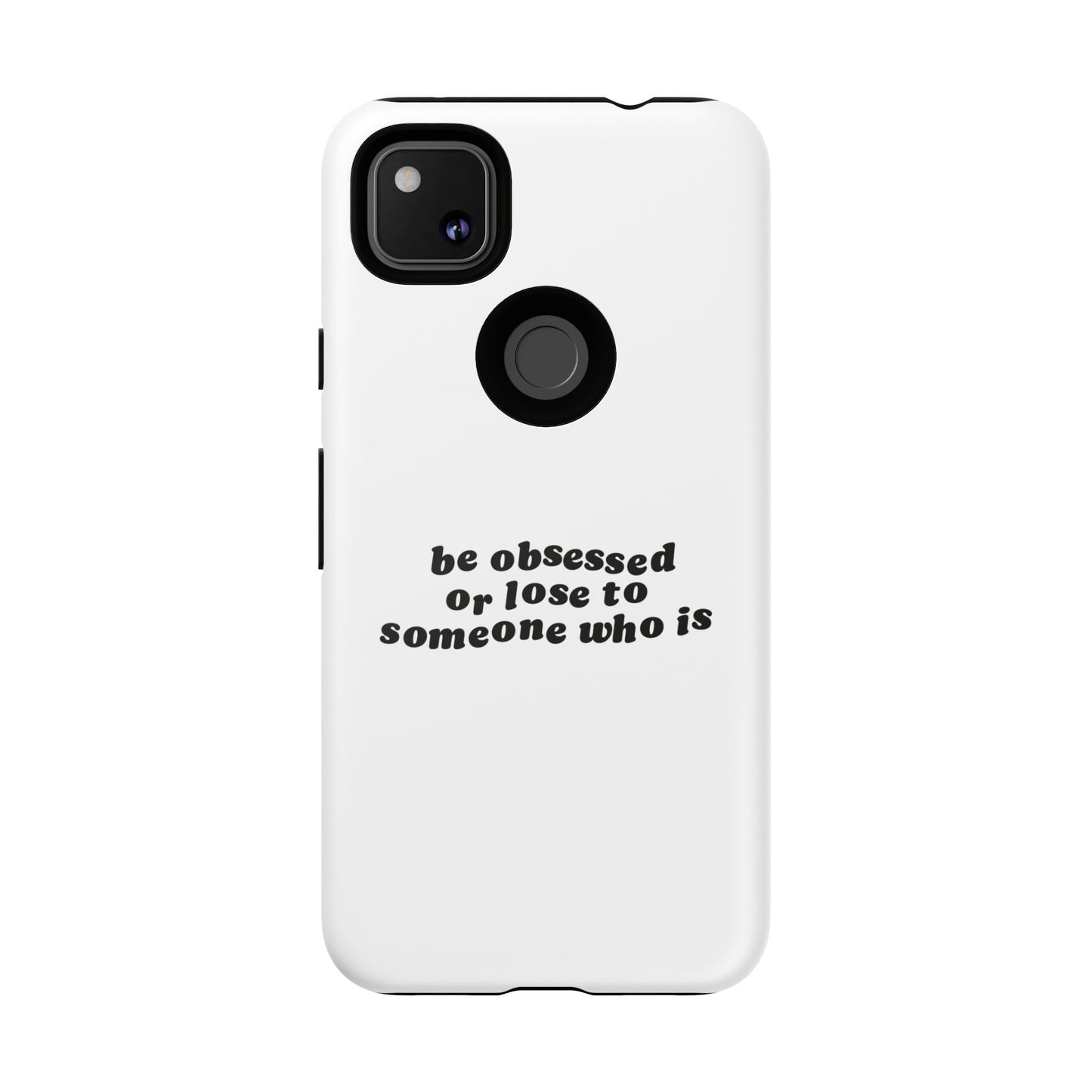 Too Obsessed Hard Case Weiß Google Pixel
