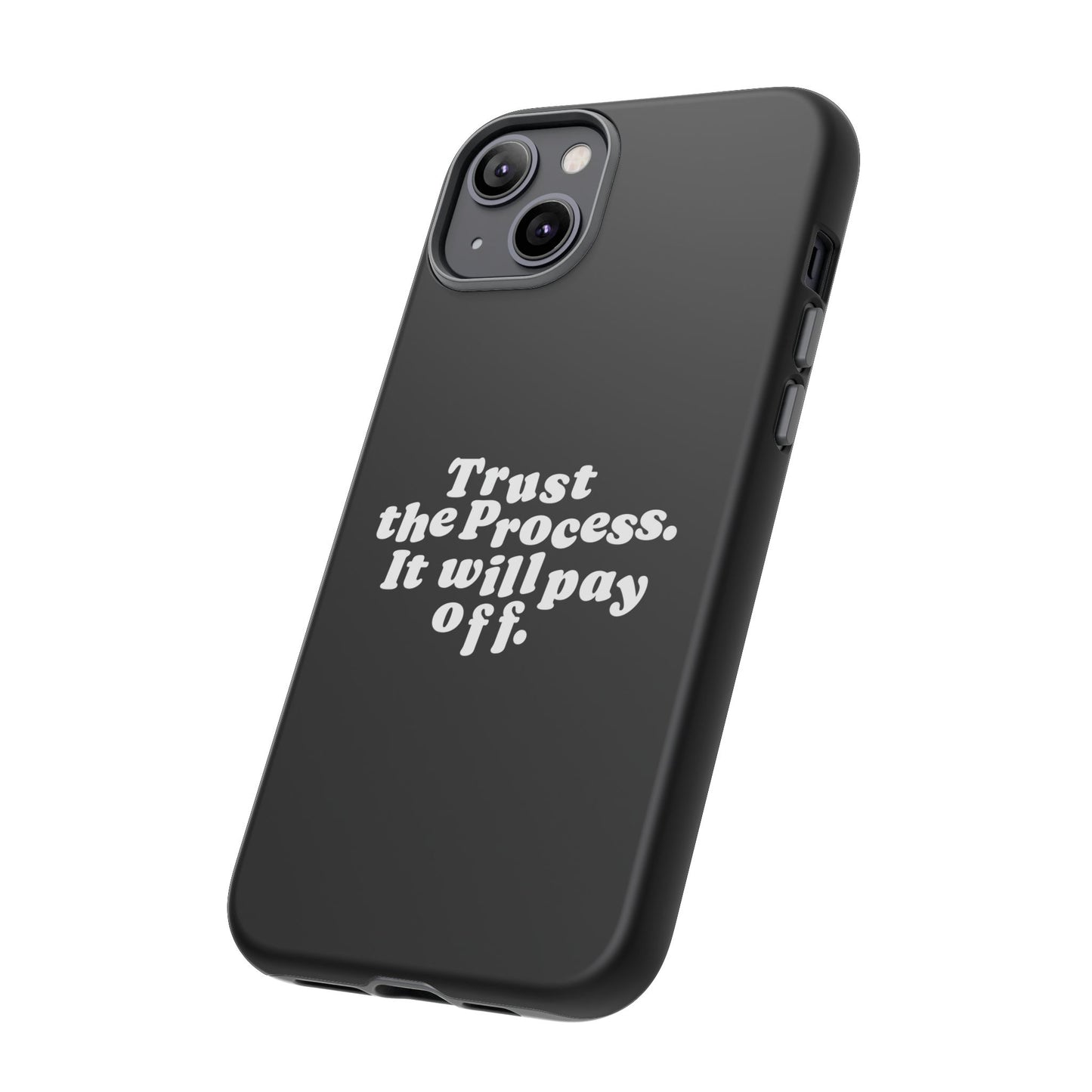 Trust harder Hard Case Schwarz iPhone