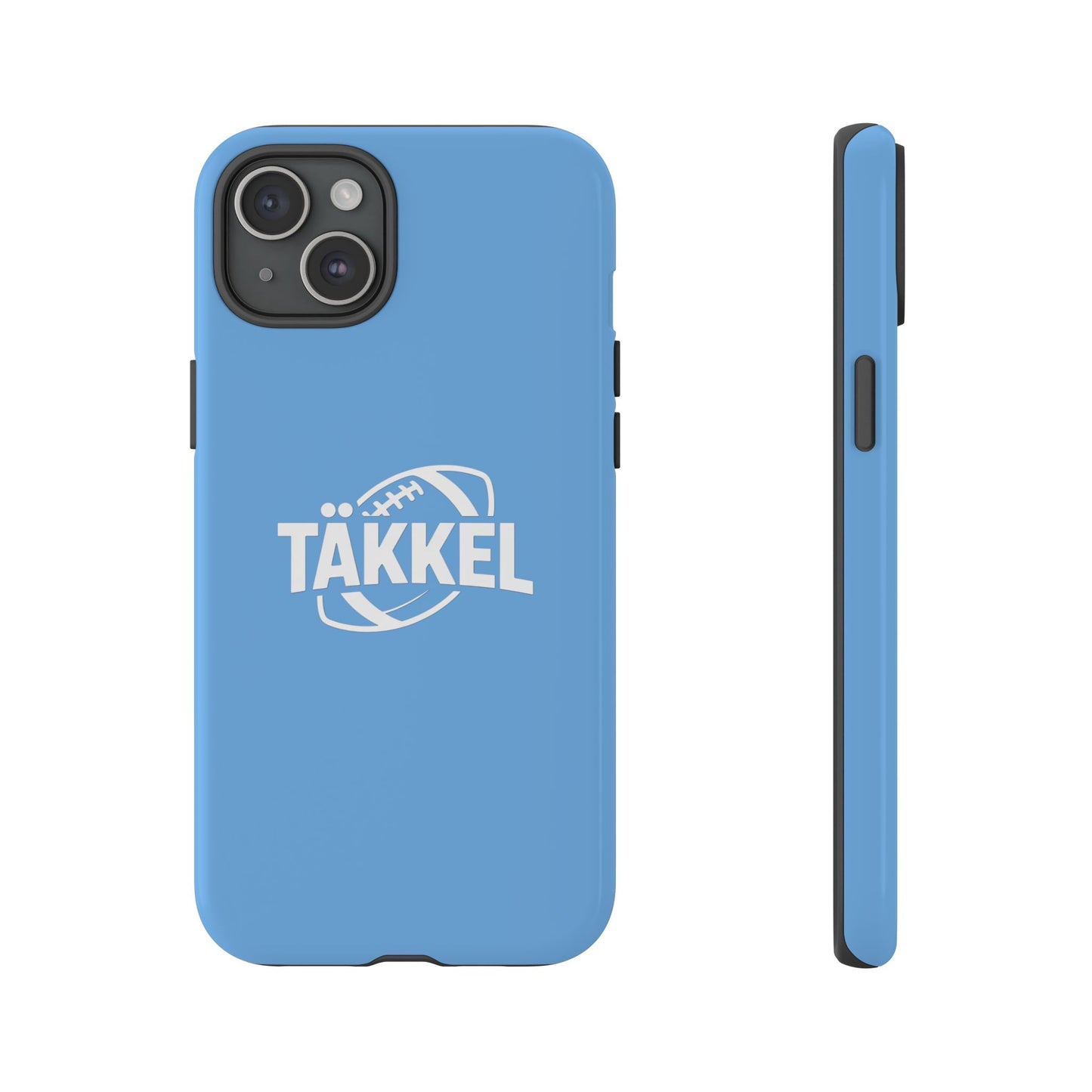 TÄKKEL FOOTBALL Hard Case Babyblau iPhone