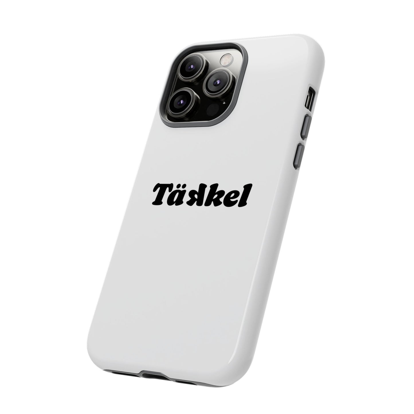 TÄKKEL Classic Hard Case Weiß iPhone