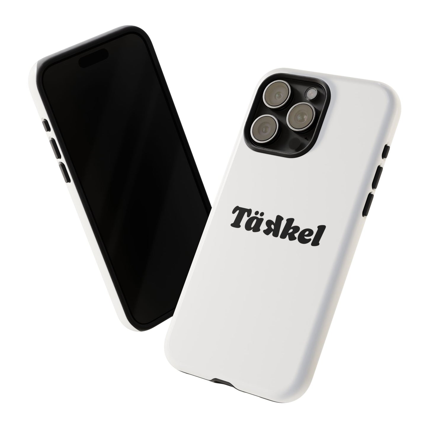 TÄKKEL Classic Hard Case Weiß iPhone