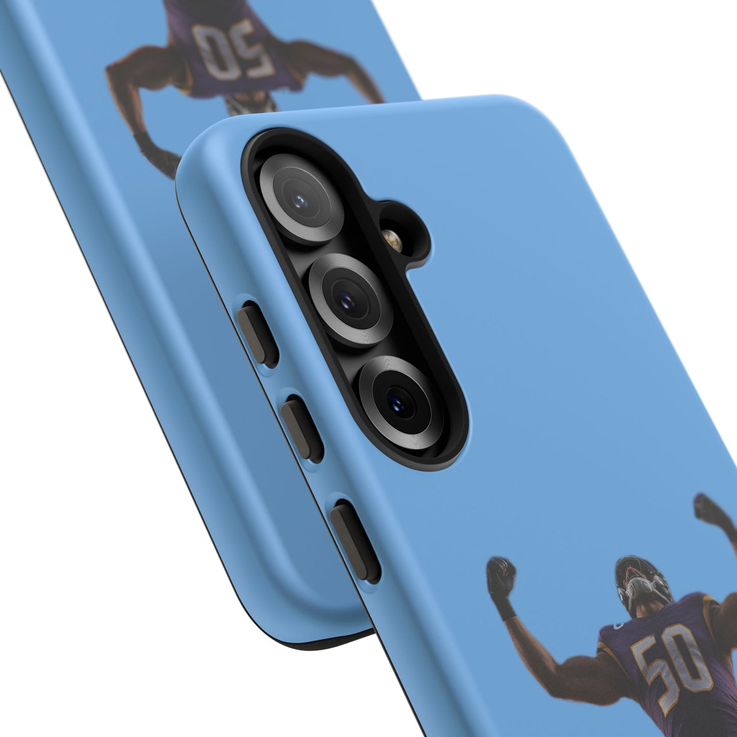 Defeating Hard Case Babyblau Samsung