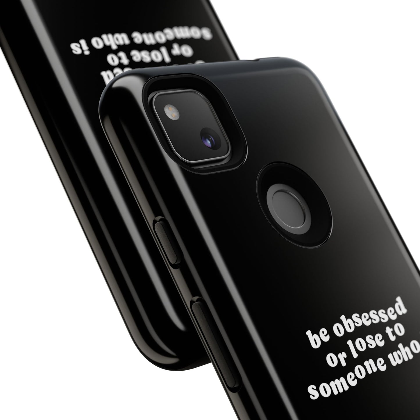 Too Obsessed Hard Case Schwarz Google Pixel