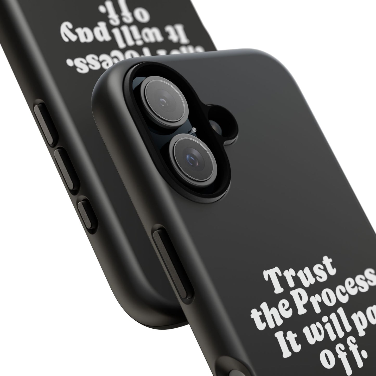Trust harder Hard Case Schwarz iPhone