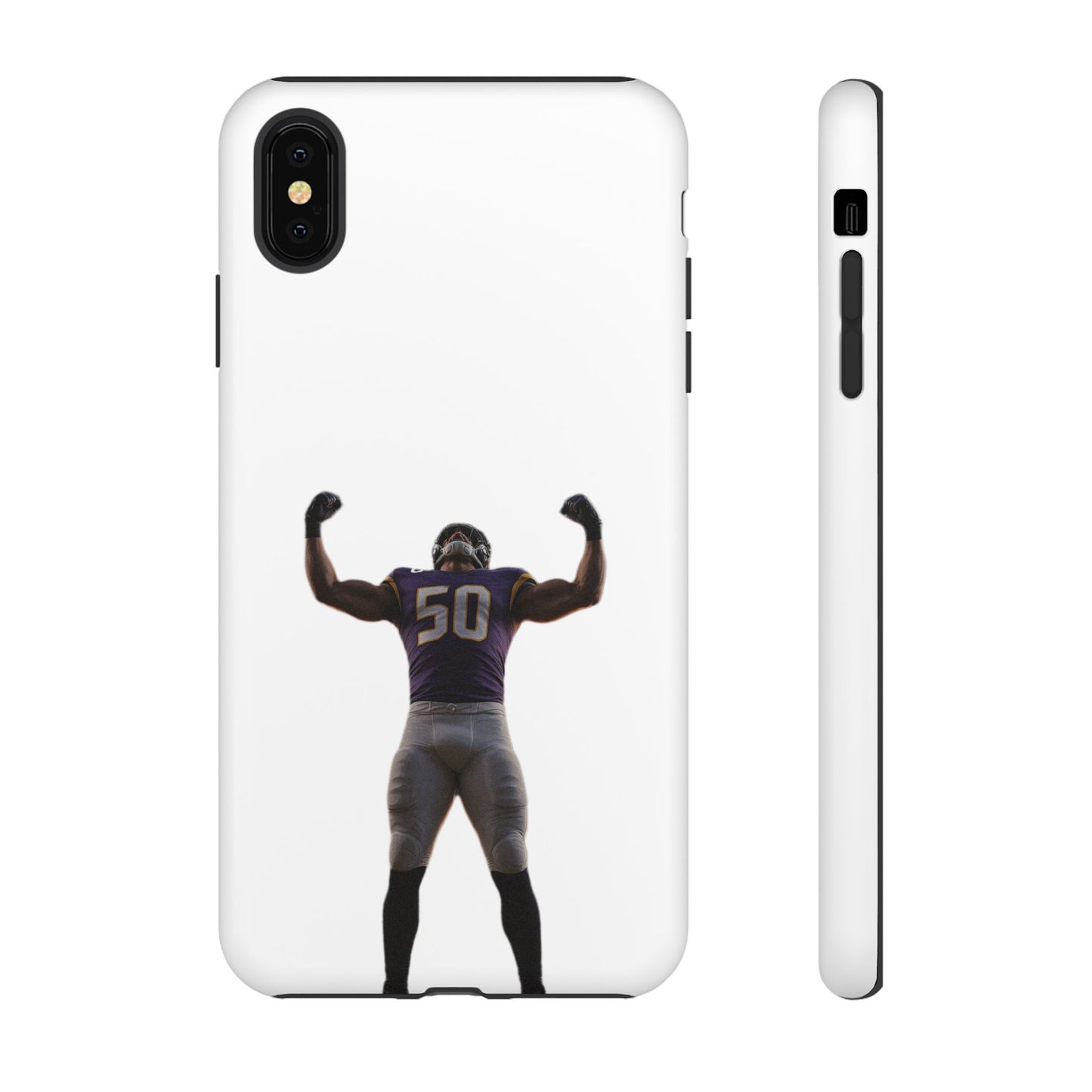 Never Enough Hard Case Weiß iPhone