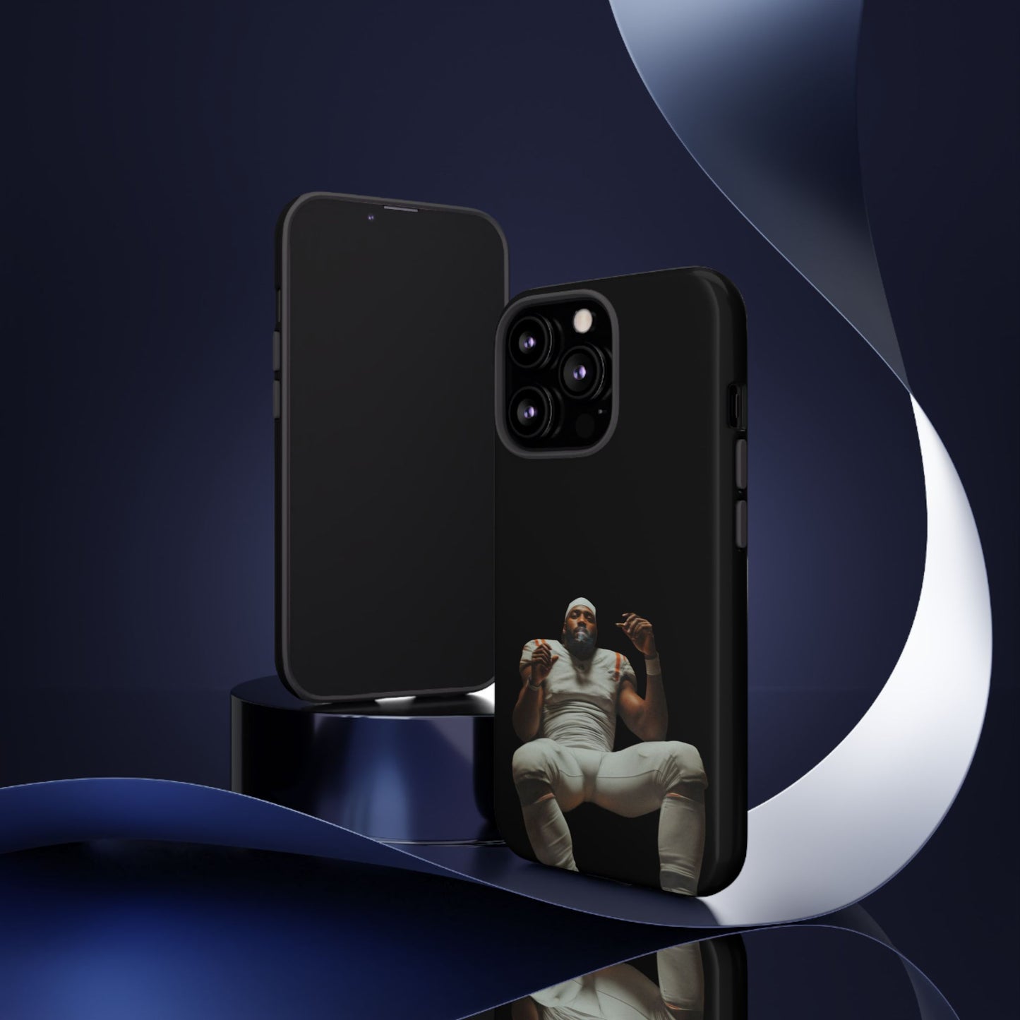 Who´s gonna smoke Hard Case Schwarz iPhone