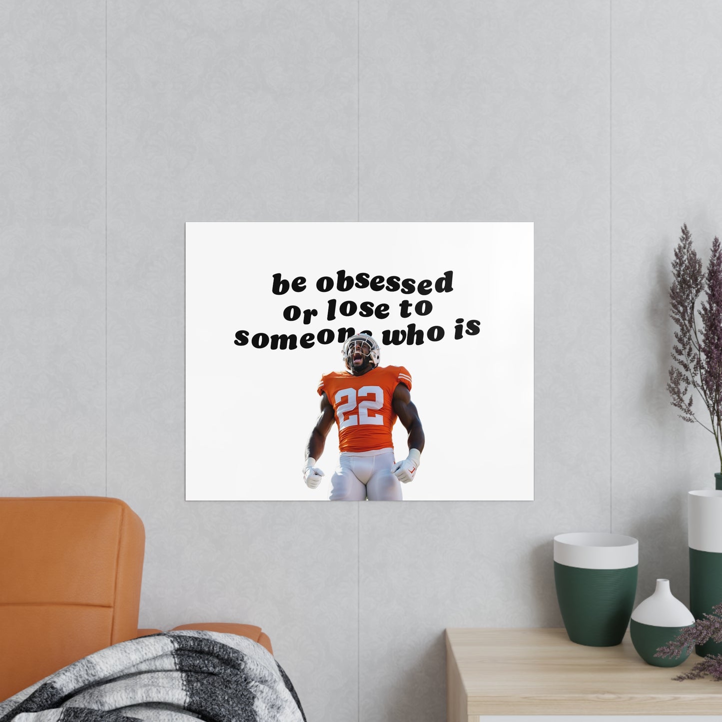 TÄKKEL Poster - Obsessed with the love (football)