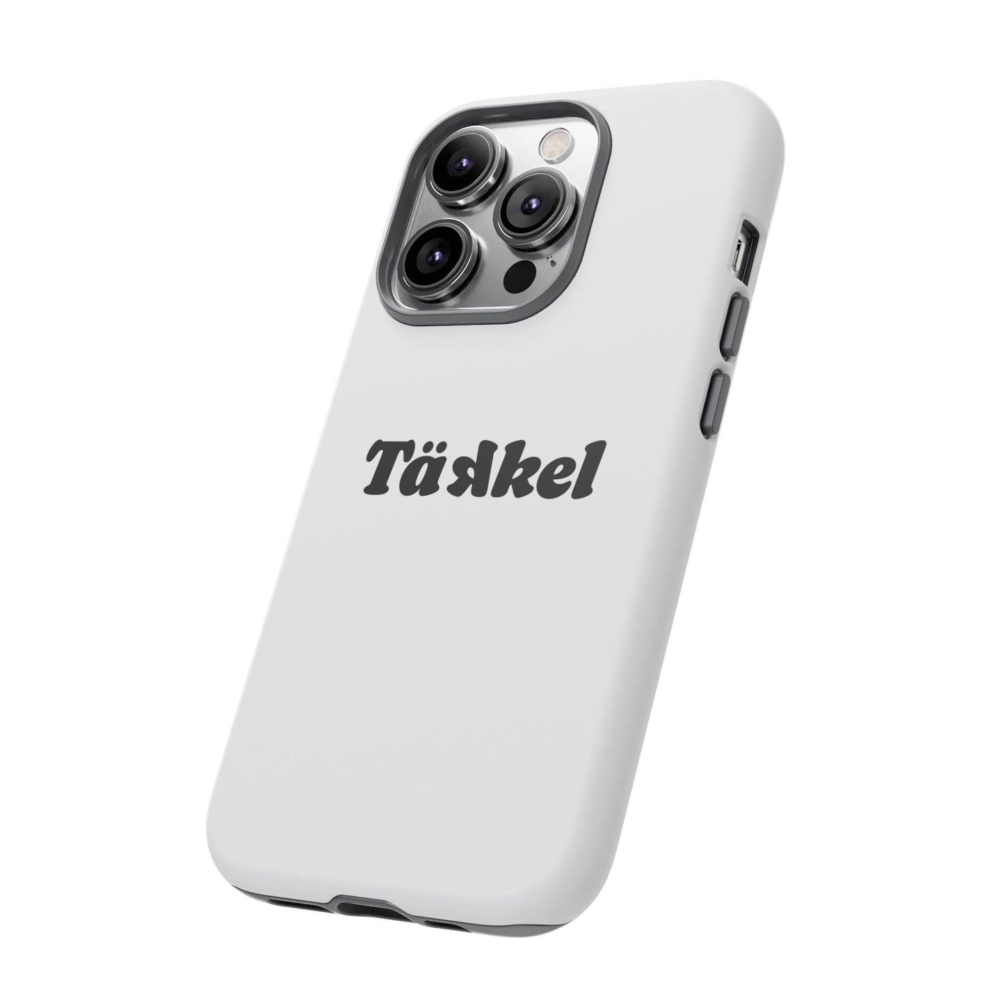 TÄKKEL Classic Hard Case Weiß iPhone