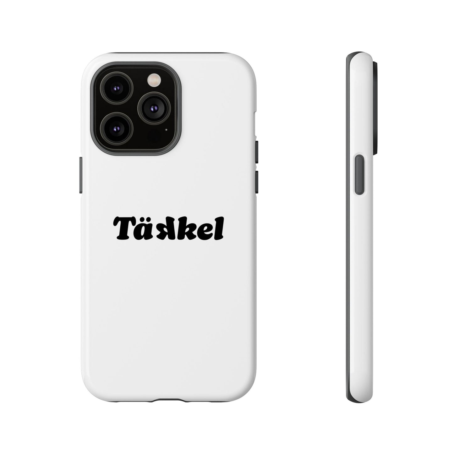 TÄKKEL Classic Hard Case Weiß iPhone