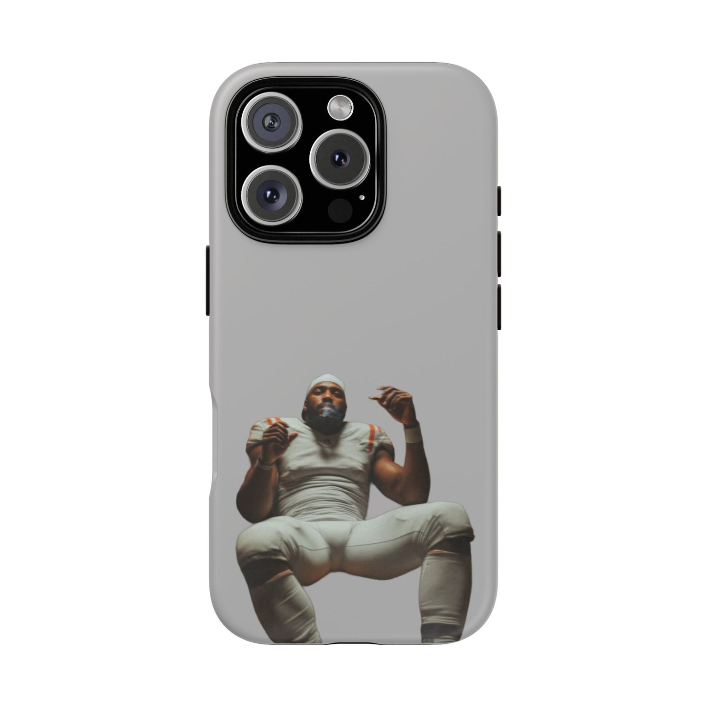 Who´s gonna smoke Hard Case Grau iPhone