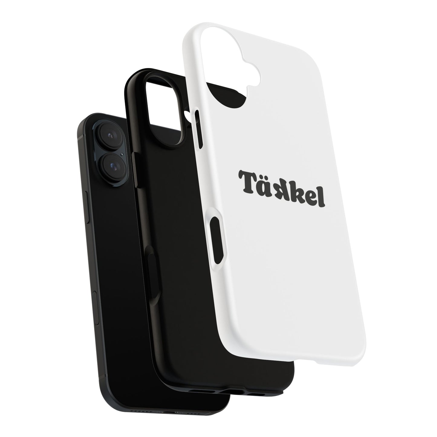 TÄKKEL Classic Hard Case Weiß iPhone