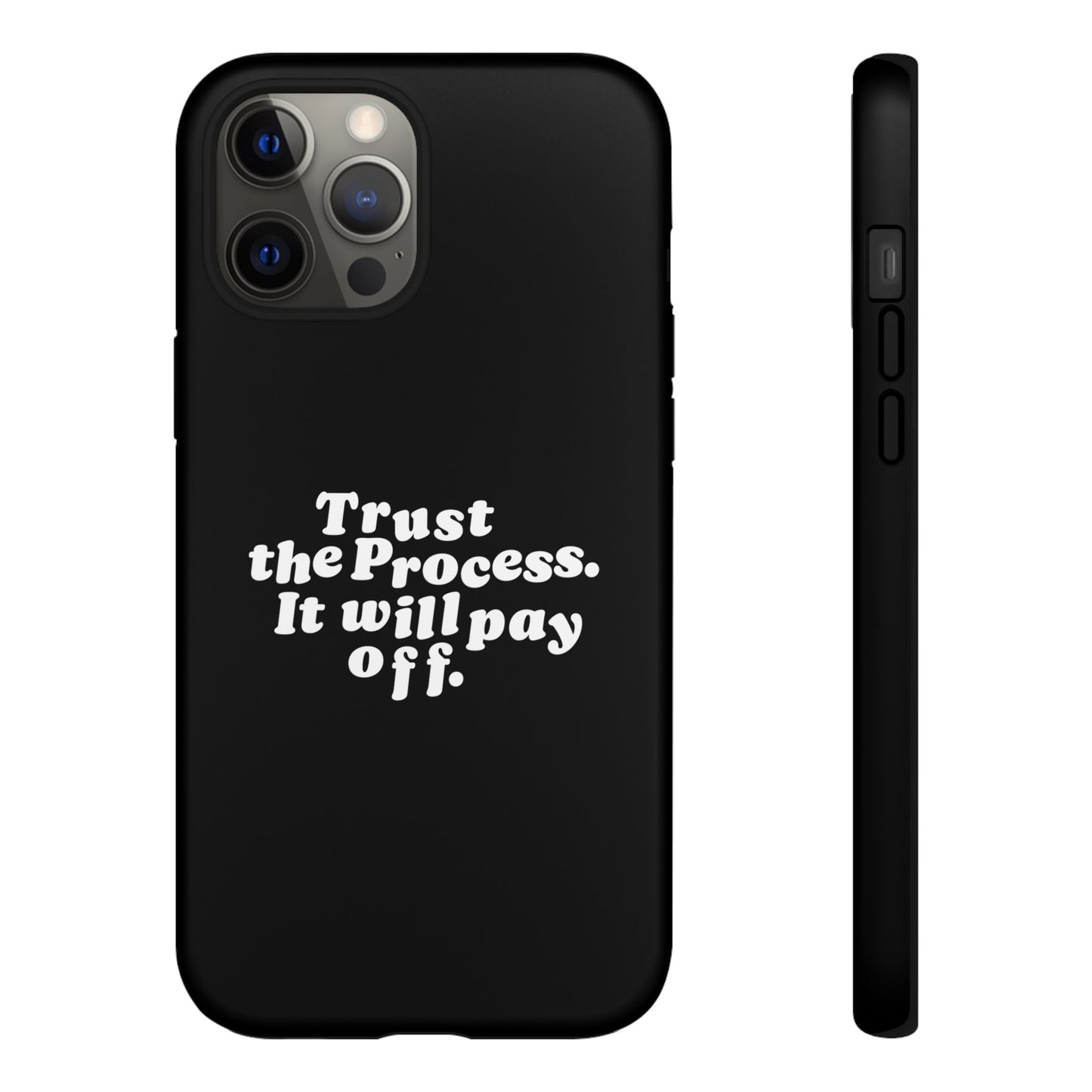 Trust harder Hard Case Schwarz iPhone