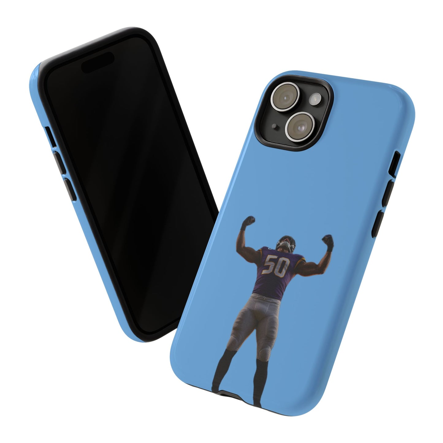 Never Enough Hard Case Babyblau iPhone