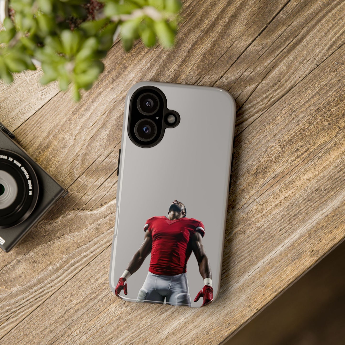 Never Sleep Hard Case Grau iPhone