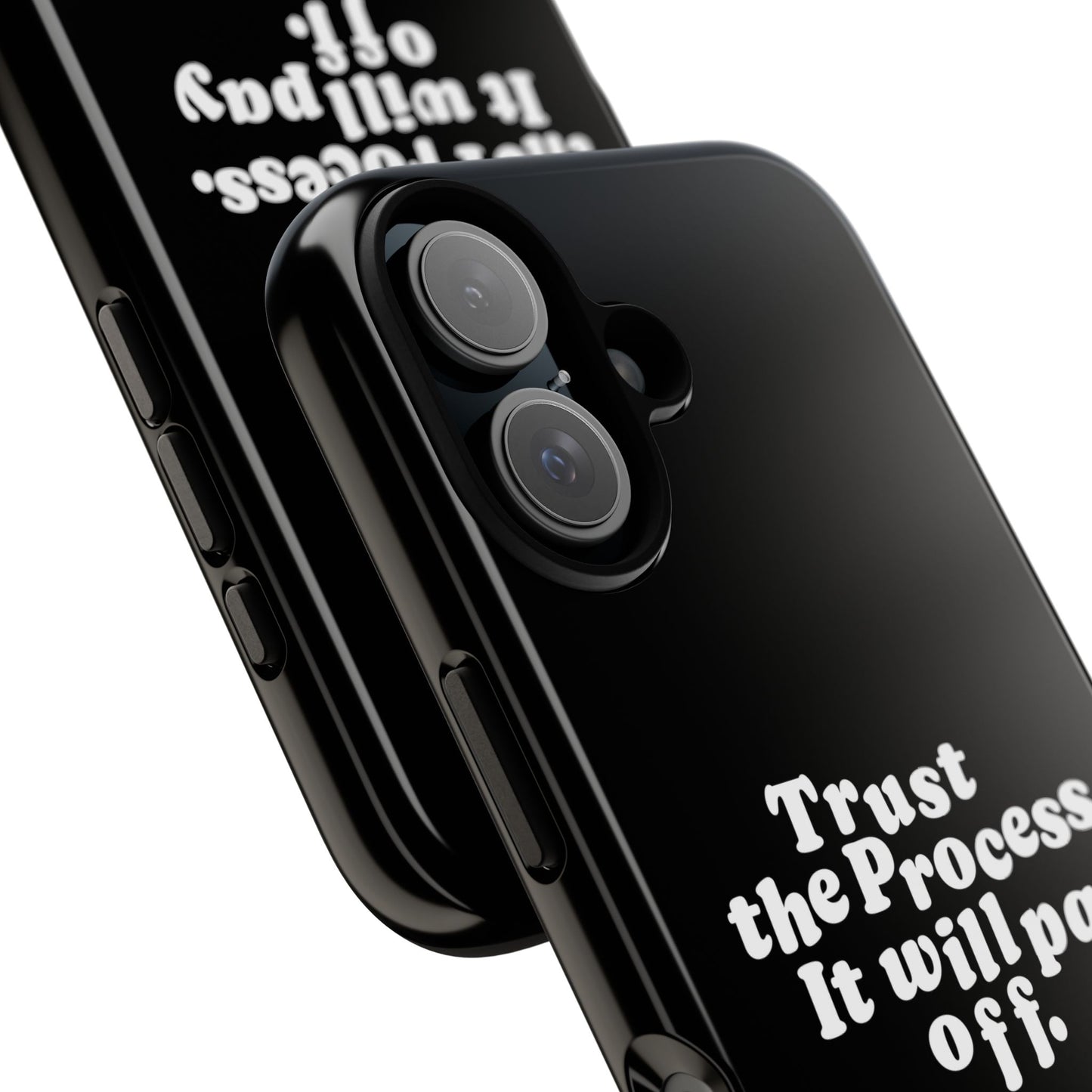 Trust harder Hard Case Schwarz iPhone