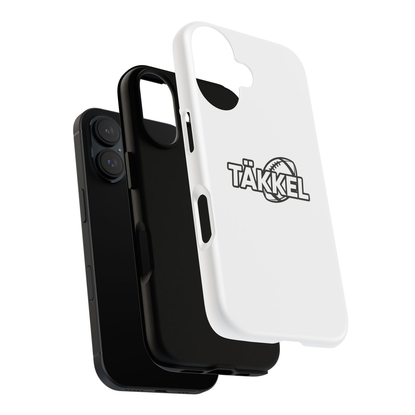 TÄKKEL FOOTBALL Hard Case Weiß iPhone